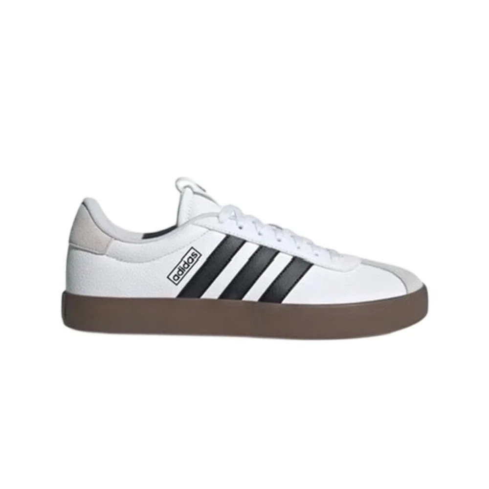 Adidas VL Court 3.0 Mens Shoes White Black Gum ID6284‎ Size 13 Low Top Sneakers
